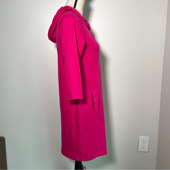 Soho New York & Co Pink Soft knit Hooded Drawstrings Casual Sporty Style XS - Picture 13 of 14
